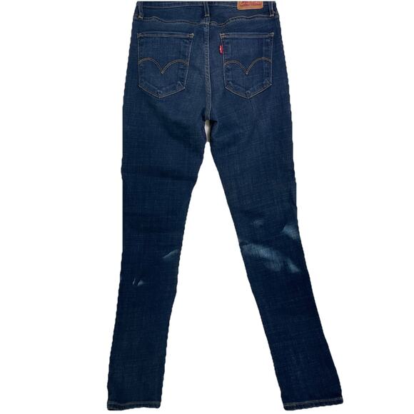 Levi’s Jeans 721 High Rise Skinny Stretch Denim Blue Women’s 27 - Picture 3 of 6